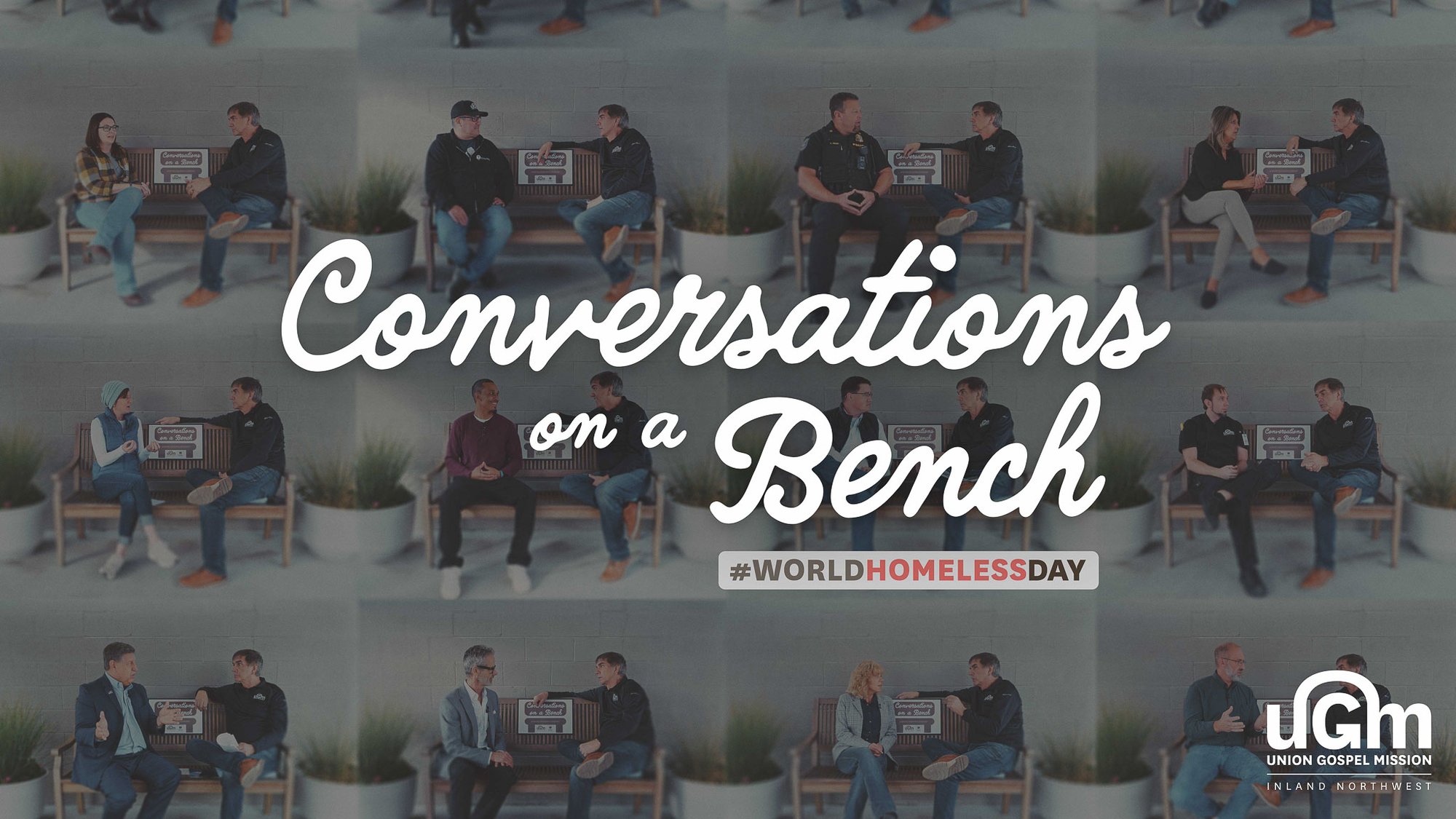 Conversations on bench
